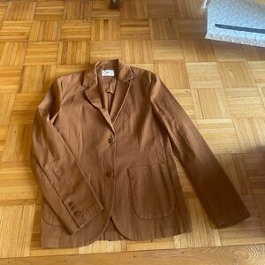 Folk Camel/Brown Blazer Jacket